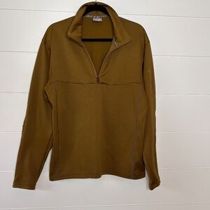 Salomon 2007 men's 1/4 zip pull over longs sleeve size L